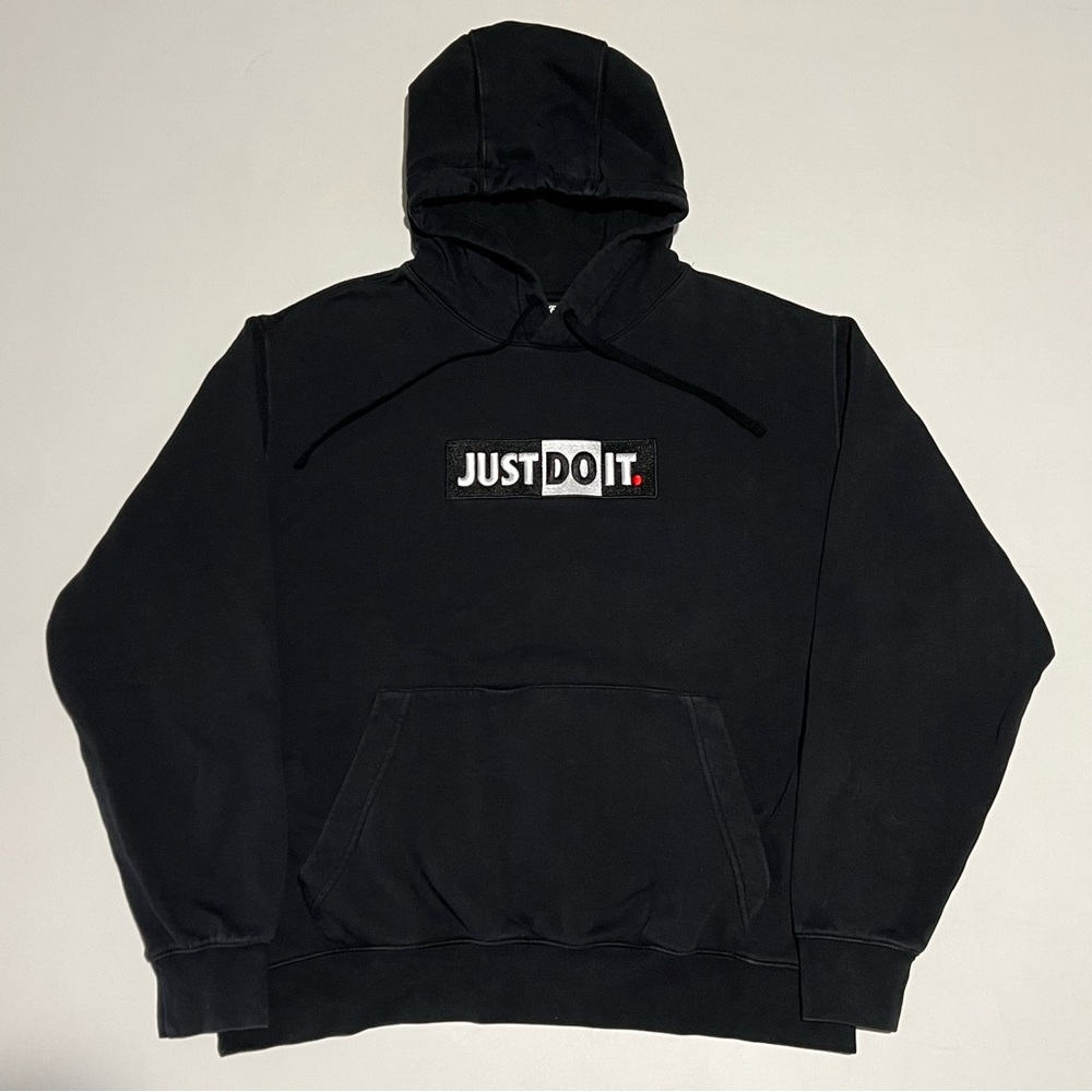 Nike Just Do It Black Hoodie Men’s Size XL
